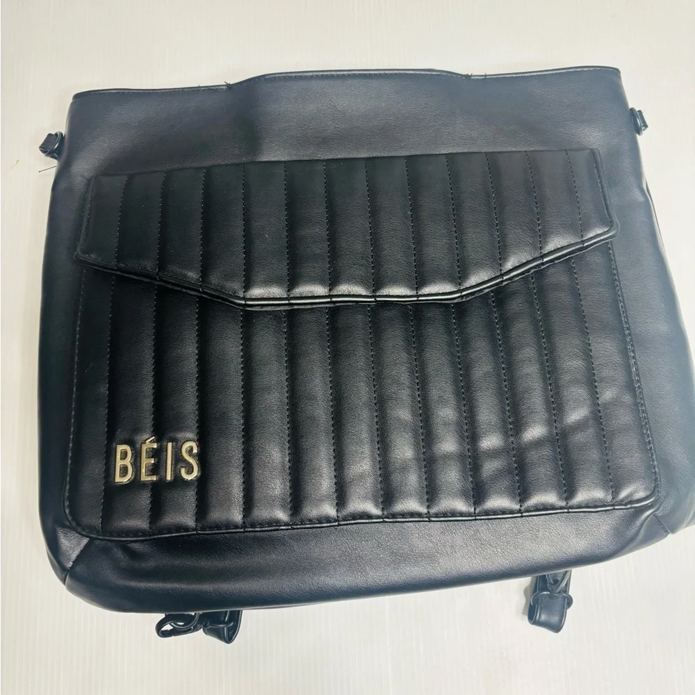 Beis Moto Messenger Backpack - Picture 4 of 8
